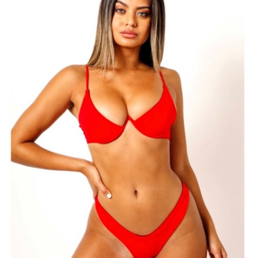 Kahos red bikini. New with tags
